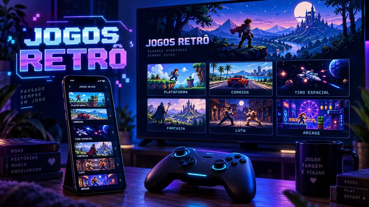 Arte de Jogos Clássicos